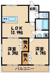 ラメルヴェールの物件間取画像